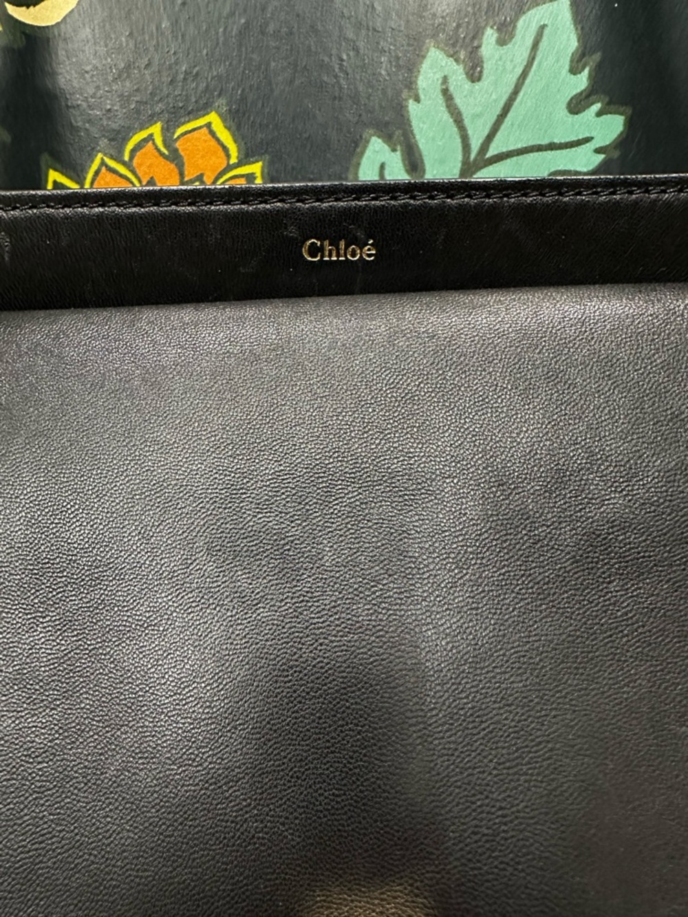 Chloé Georgia Black Calfskin Double Flap Crossbody | Made in Italy - Picture 7 of 15